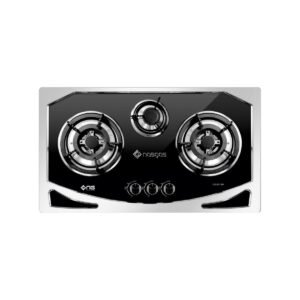 Nasgas 3 Burners Stainless Steel Built-in Hob D931 BK