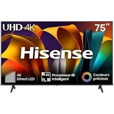 Hisense 75 Inch Smart TV 75A6N A6N Series 4K UHD